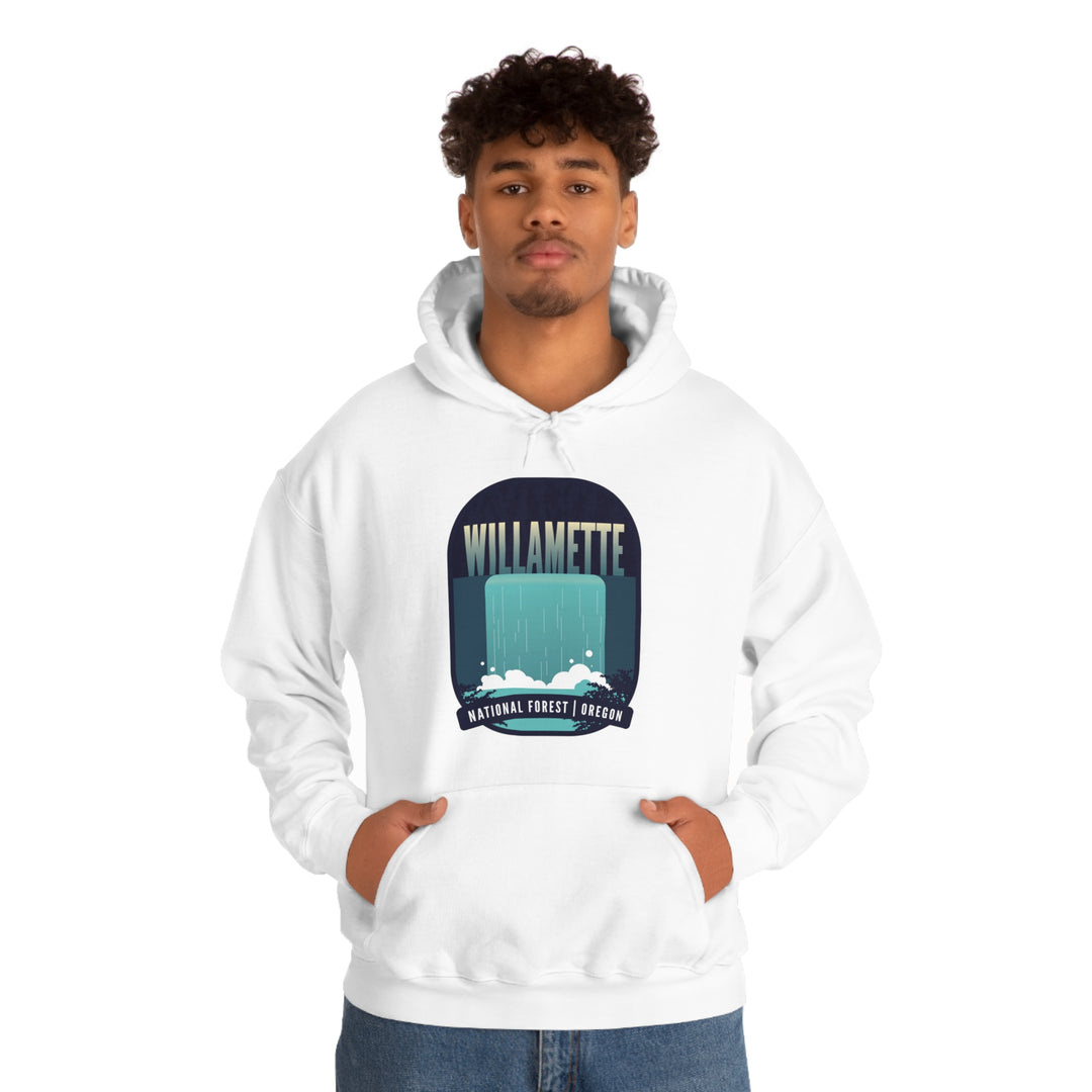 Willamette National Forest - Oregon Unisex Heavy Blend Hooded Sweatshirt