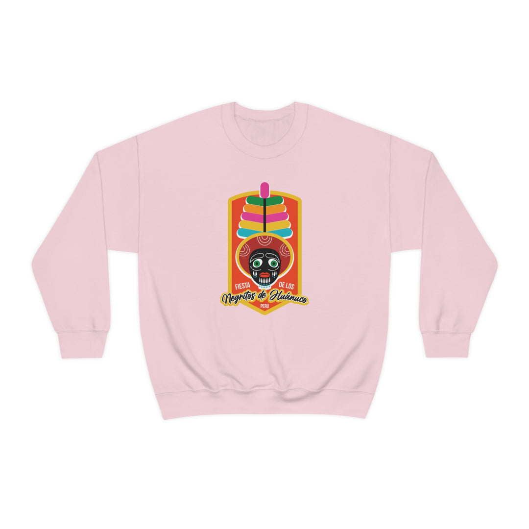 Fiesta de los Negritos de Huanuco - Peru Unisex Heavy Blend Crewneck Sweatshirt