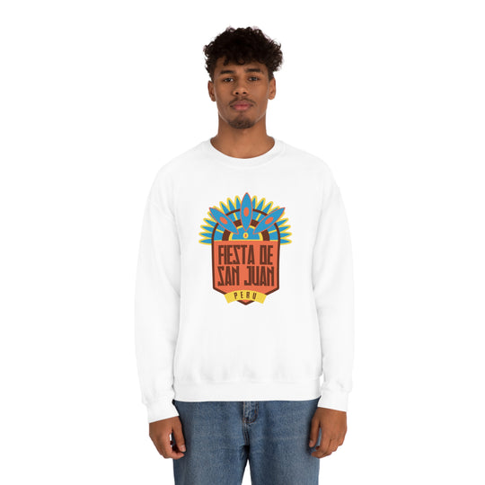 Fiesta de San Juan - Peru Unisex Heavy Blend Crewneck Sweatshirt