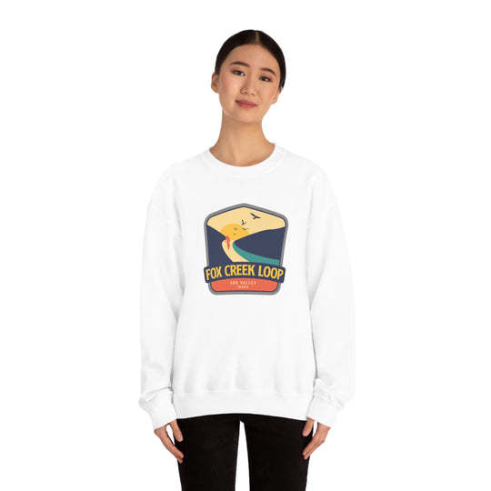 Fox Creek Loop - Sun Valley, Idaho Unisex Heavy Blend Crewneck Sweatshirt