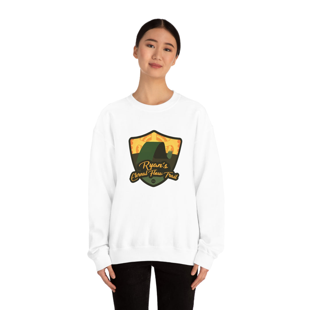 Ryan's Eternal Flow Trail - Washington Unisex Heavy Blend Crewneck Sweatshirt