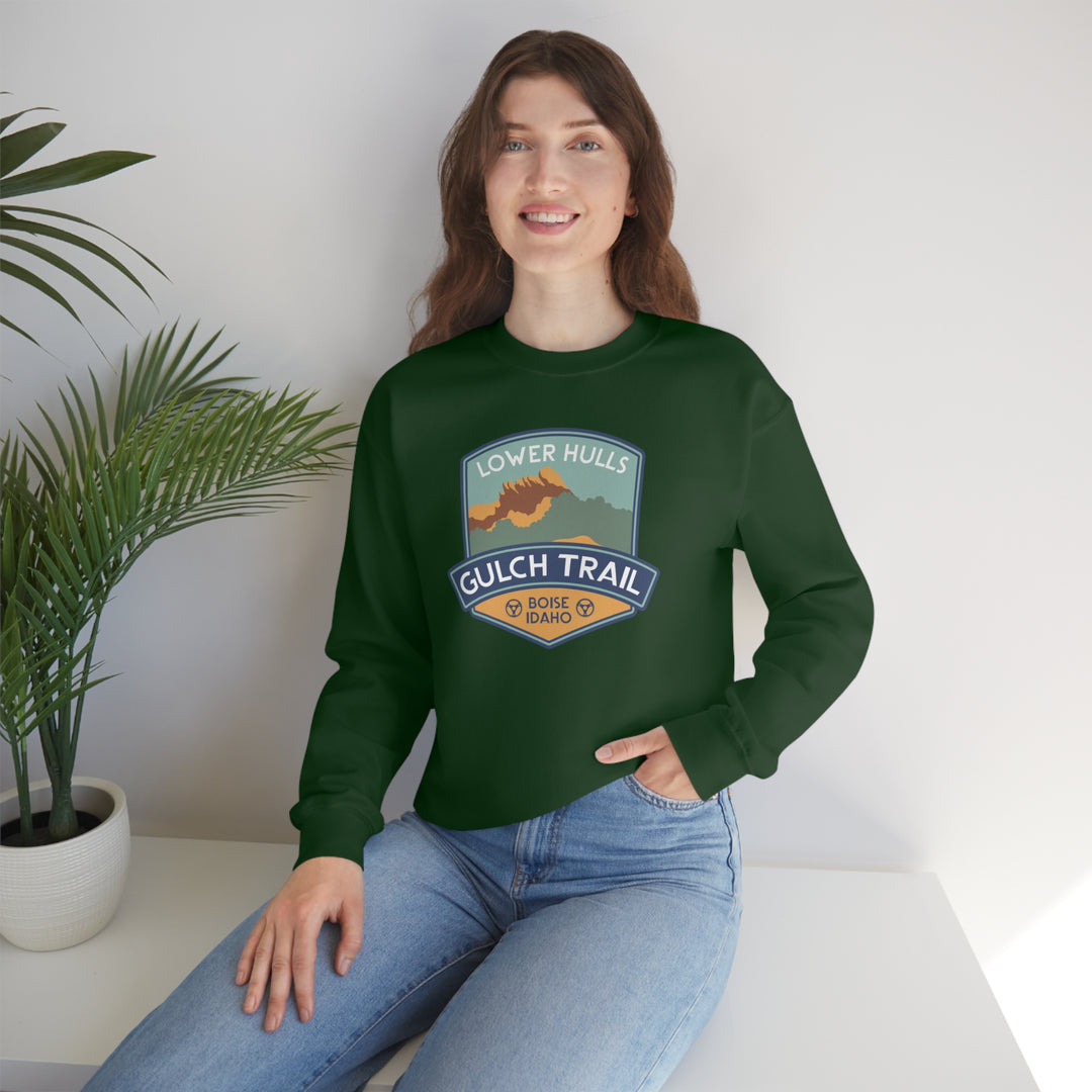 Lower Hulls Gulch Trail - Boise, Idaho Unisex Heavy Blend Crewneck Sweatshirt