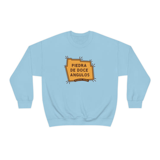 Piedra de doce angulos - Cuzco, Peru Unisex Heavy Blend Crewneck Sweatshirt