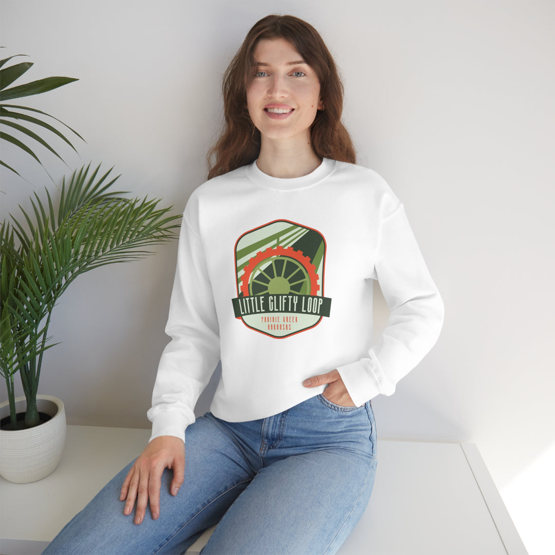 Little Clifty Loop - Prairie Creek, Arkansas Unisex Heavy Blend Crewneck Sweatshirt