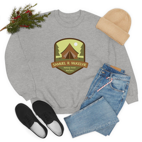 Samuel R. McKelvie National Forest - Nebraska Unisex Heavy Blend Crewneck Sweatshirt