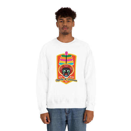 Fiesta de los Negritos de Huanuco - Peru Unisex Heavy Blend Crewneck Sweatshirt