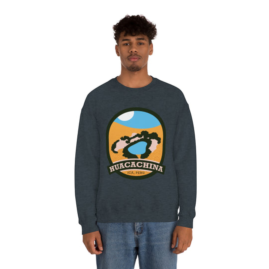 Huacachina - Ica, Peru | Unisex Heavy Blend Crewneck Sweatshirt