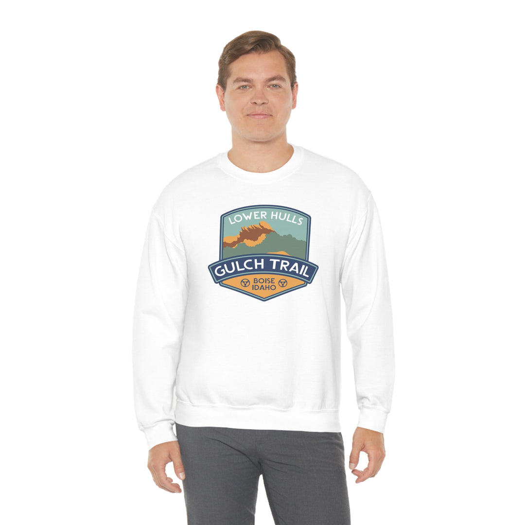 Lower Hulls Gulch Trail - Boise, Idaho Unisex Heavy Blend Crewneck Sweatshirt