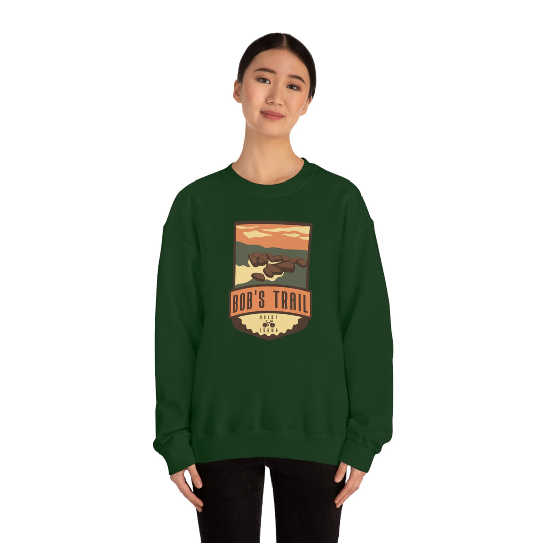 Bob's Trail - Boise, Idaho Unisex Heavy Blend Crewneck Sweatshirt