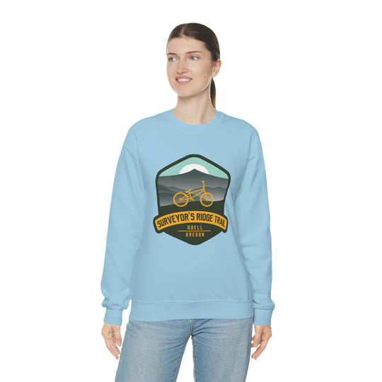 Surveyor's Ridge Trail - Odell, Oregon Unisex Heavy Blend Crewneck Sweatshirt