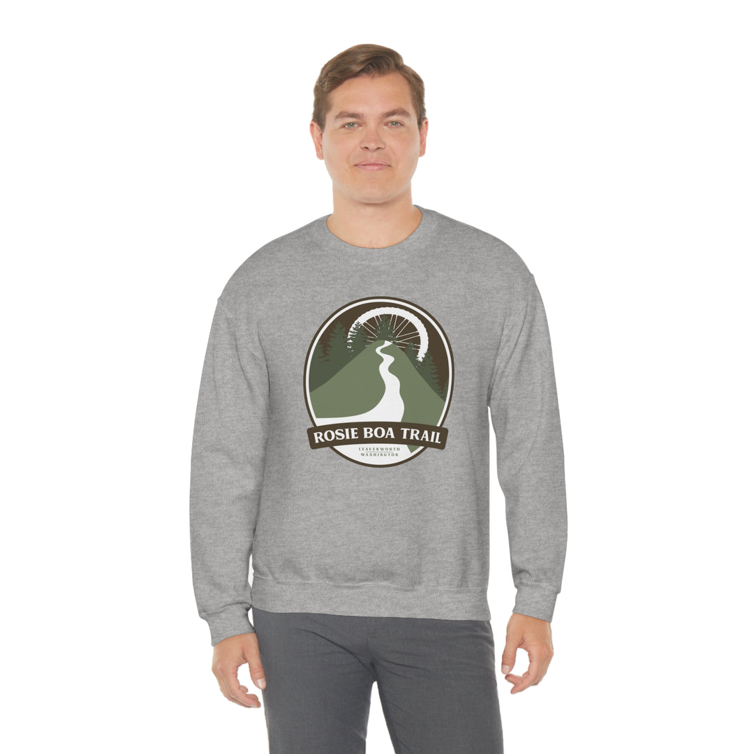 Rosie Boa Trail - Leavenworth, Washington Unisex Heavy Blend Crewneck Sweatshirt