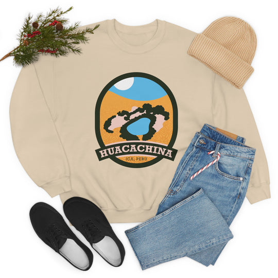 Huacachina - Ica, Peru | Unisex Heavy Blend Crewneck Sweatshirt