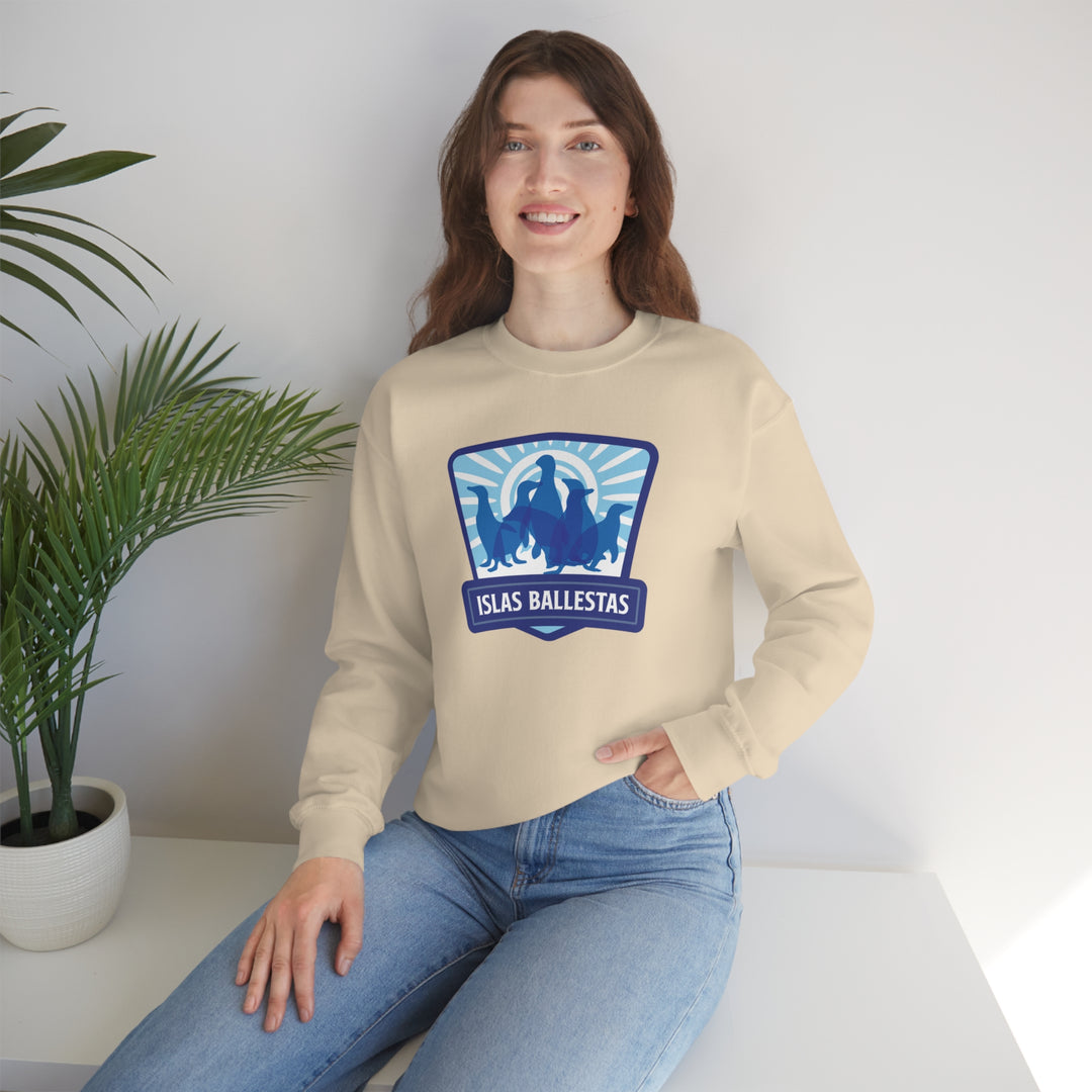 Islas Ballestas - Peru | Unisex Heavy Blend Crewneck Sweatshirt