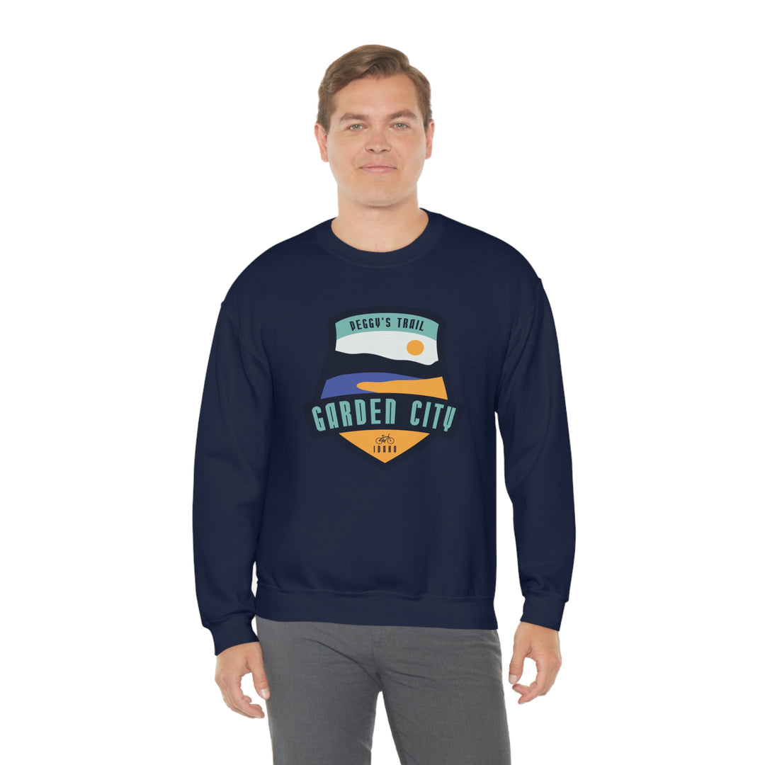 Peggy's Trail - Garden City, Idaho Unisex Heavy Blend Crewneck Sweatshirt