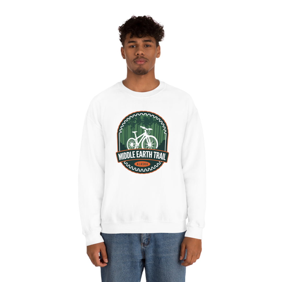 Middle Earth Trail - Alaska Unisex Heavy Blend Crewneck Sweatshirt