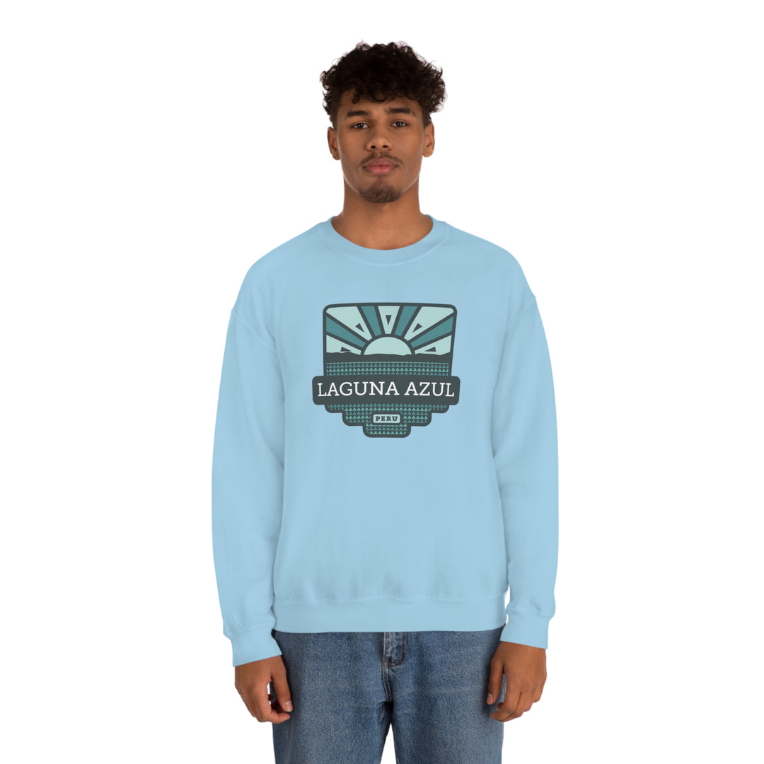 Laguna Azul - Peru Unisex Heavy Blend Crewneck Sweatshirt