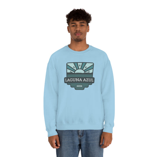 Laguna Azul - Peru Unisex Heavy Blend Crewneck Sweatshirt