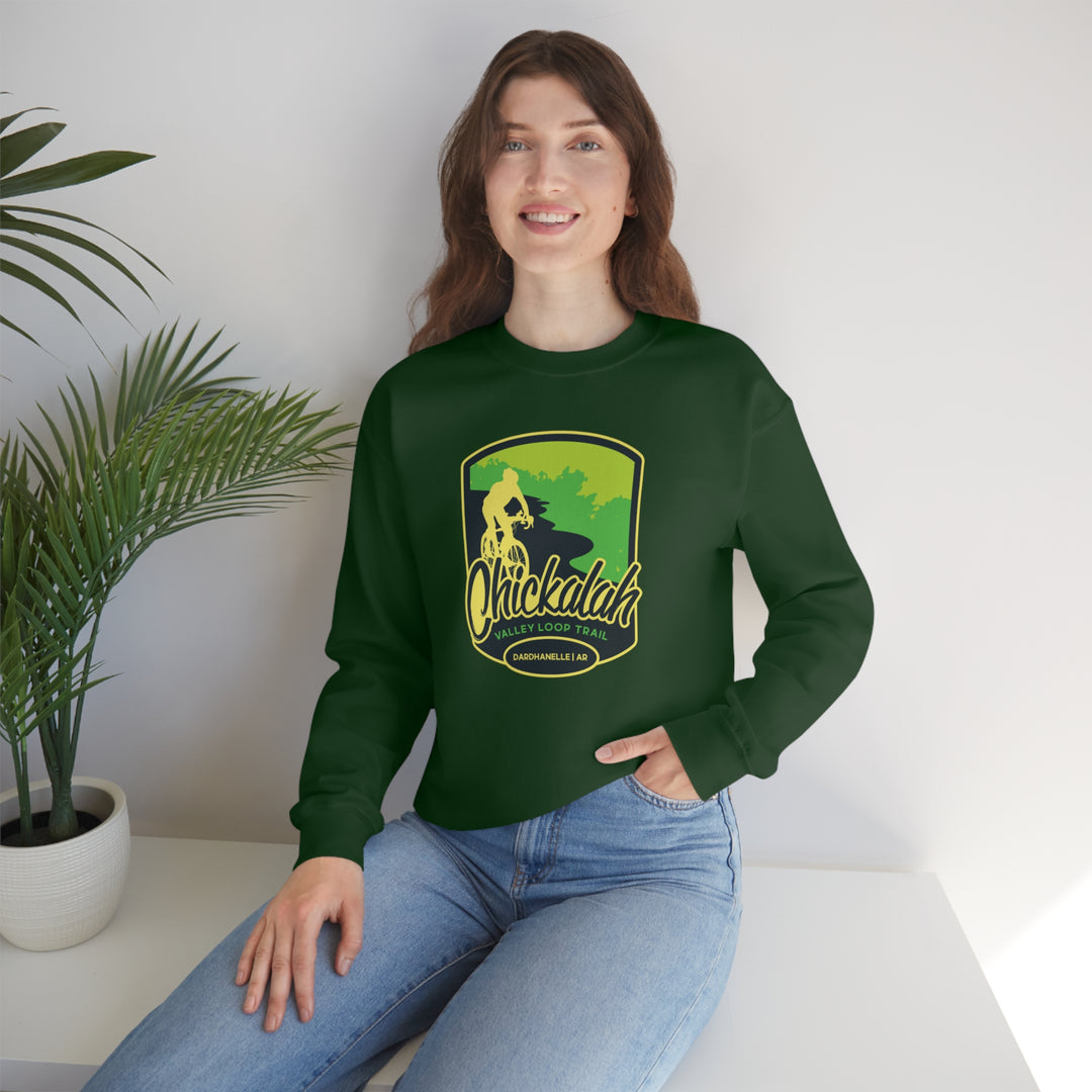 Chickalah Valley Loop Trail - Dardanelle, Arkansas Unisex Heavy Blend Crewneck Sweatshirt