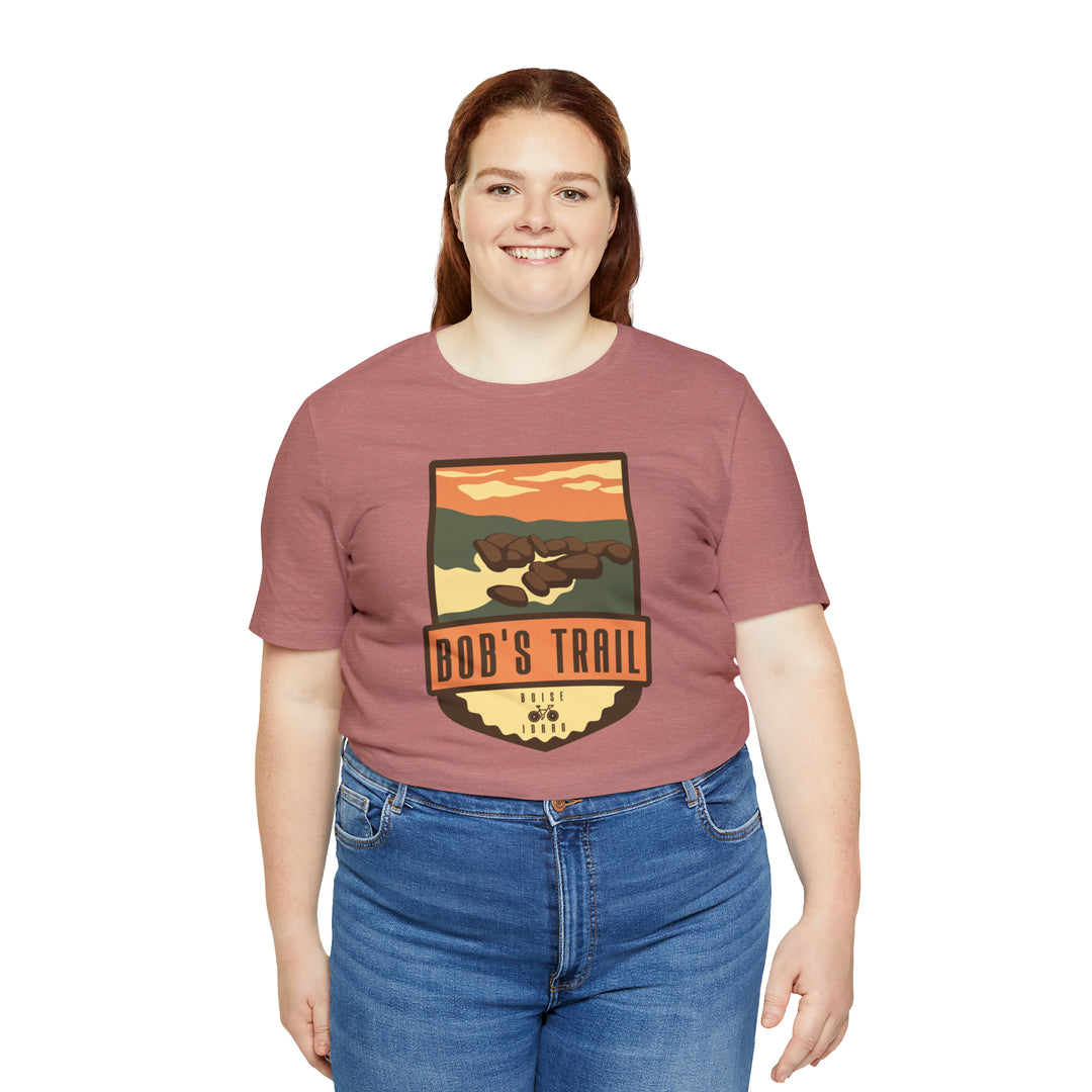 Bob's Trail - Boise, Idaho Unisex Tee Shirt