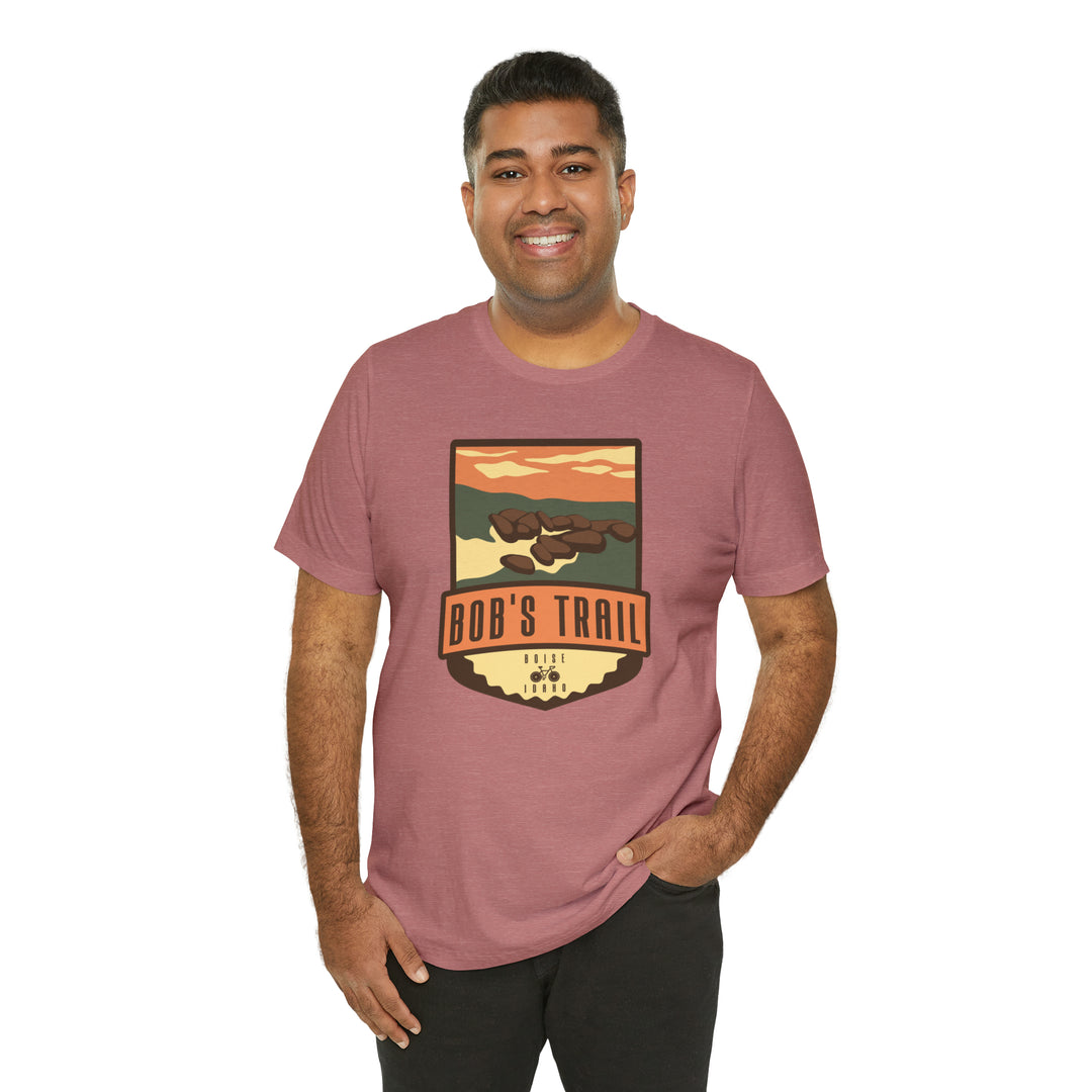 Bob's Trail - Boise, Idaho Unisex Tee Shirt