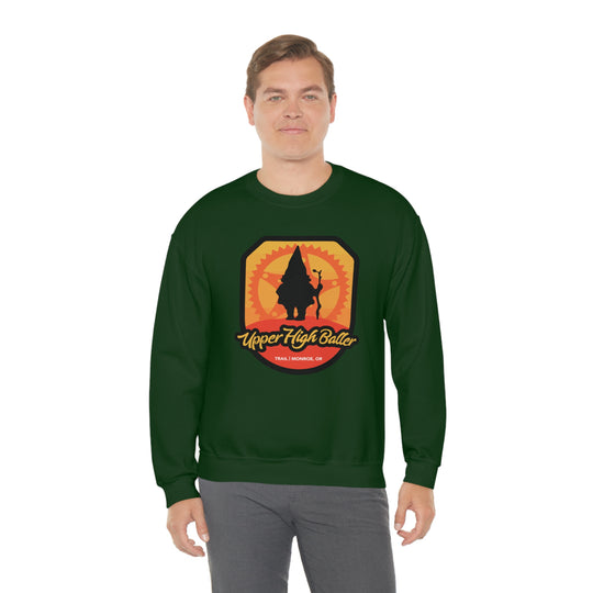 Upper High Baller Trail - Monroe, Oregon Unisex Heavy Blend Crewneck Sweatshirt