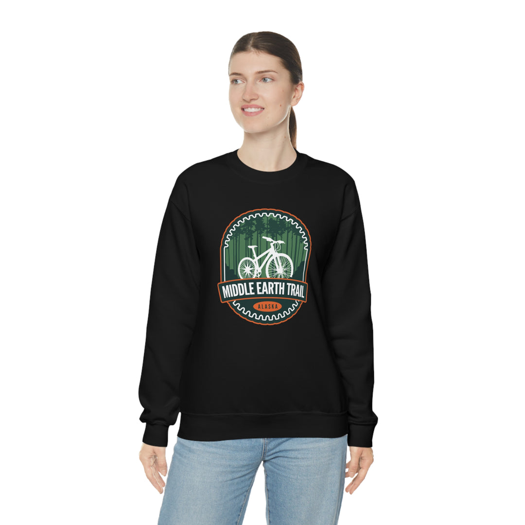 Middle Earth Trail - Alaska Unisex Heavy Blend Crewneck Sweatshirt