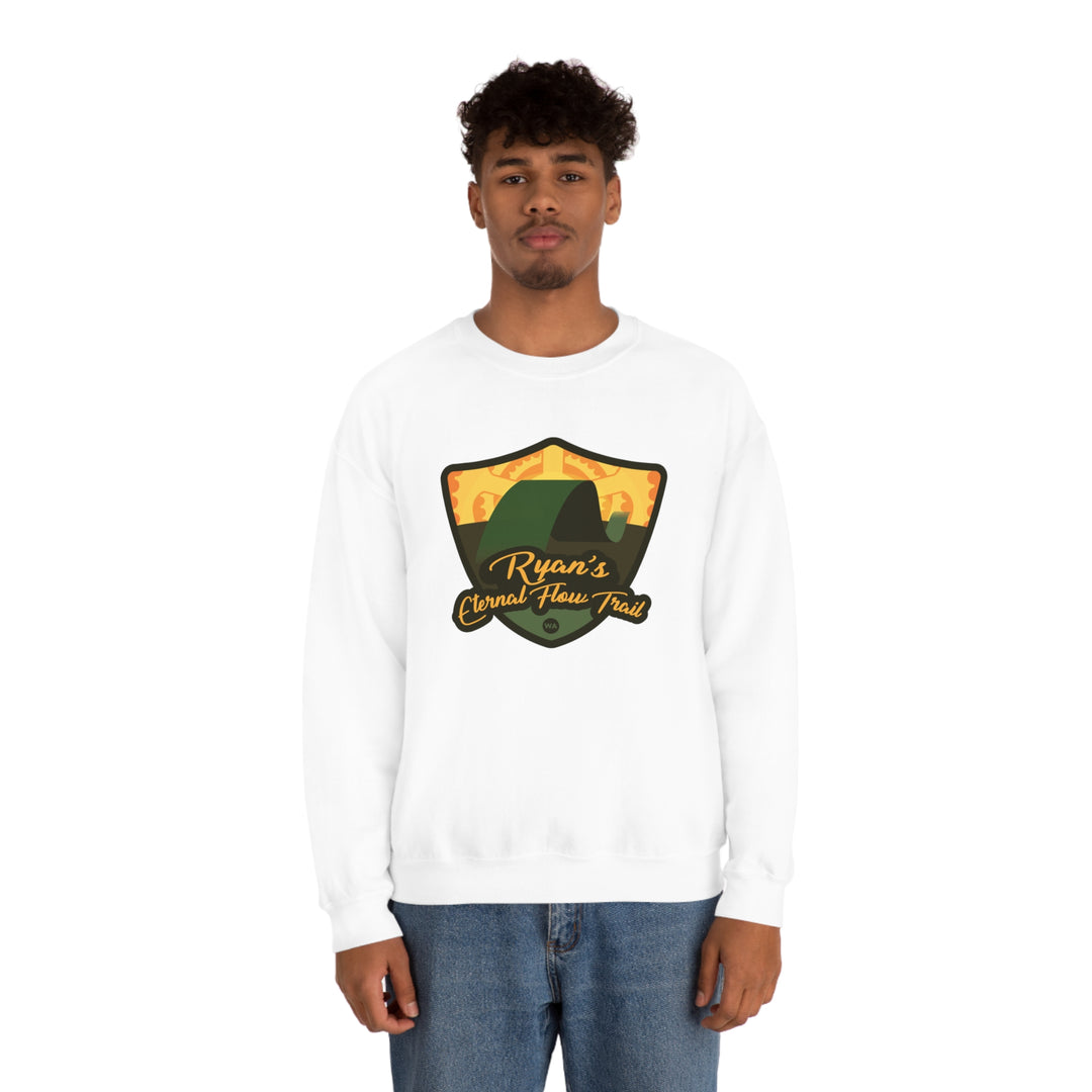 Ryan's Eternal Flow Trail - Washington Unisex Heavy Blend Crewneck Sweatshirt