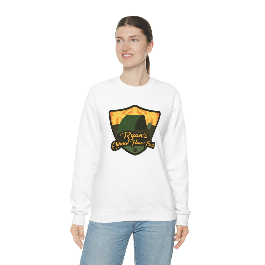 Ryan's Eternal Flow Trail - Washington Unisex Heavy Blend Crewneck Sweatshirt