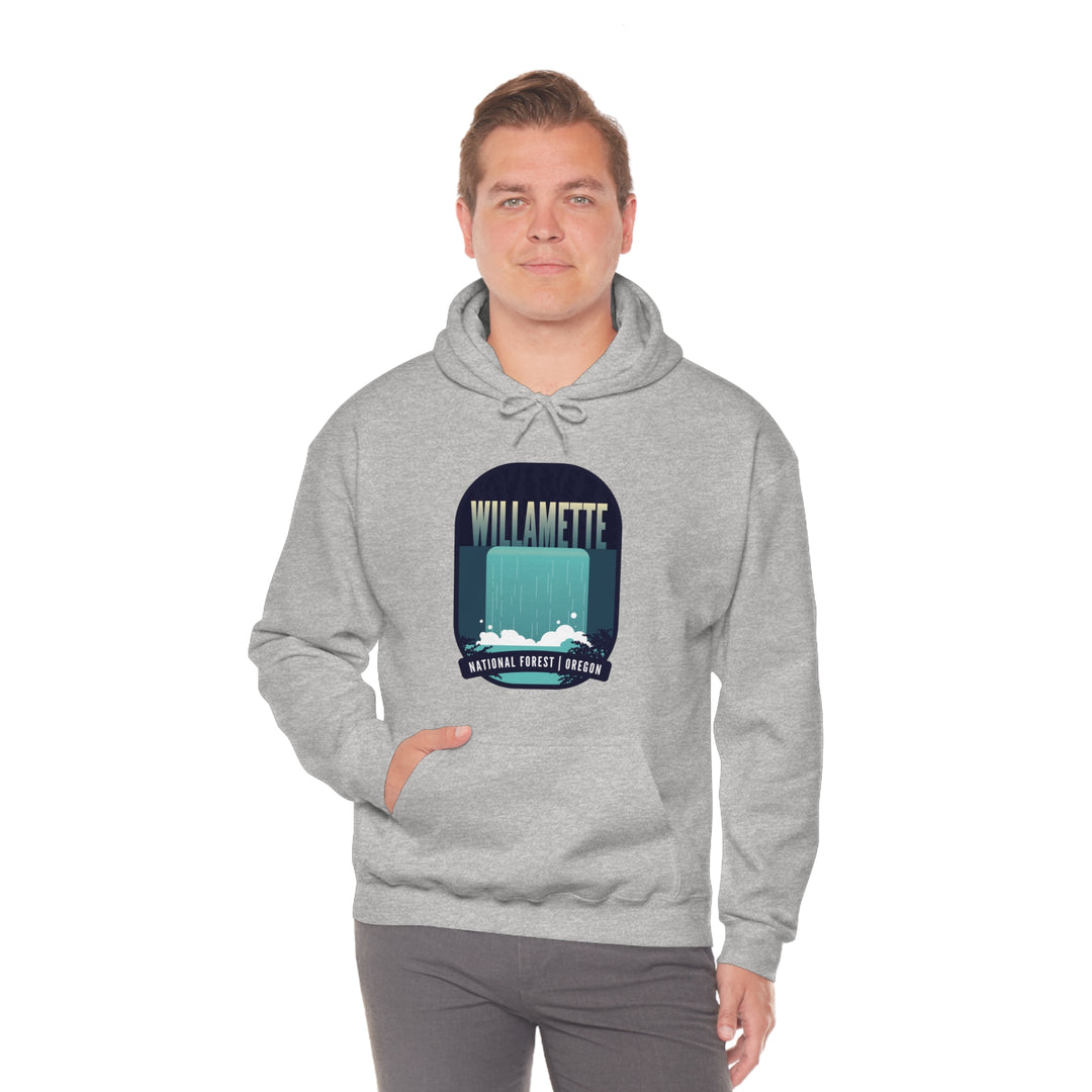 Willamette National Forest - Oregon Unisex Heavy Blend Hooded Sweatshirt