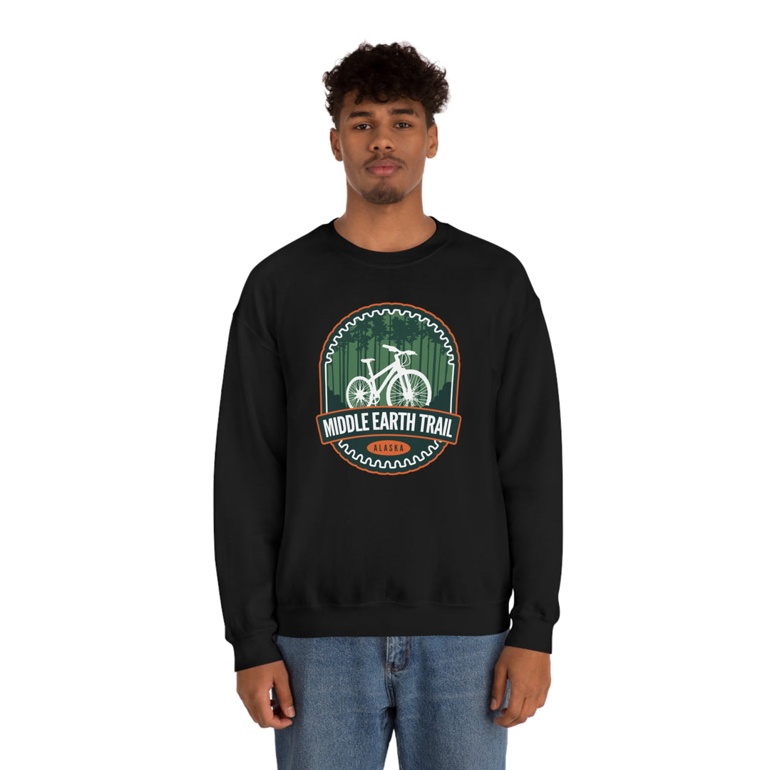 Middle Earth Trail - Alaska Unisex Heavy Blend Crewneck Sweatshirt