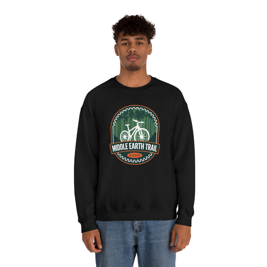 Middle Earth Trail - Alaska Unisex Heavy Blend Crewneck Sweatshirt