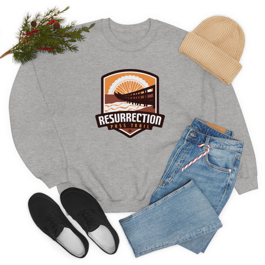 Resurrection Pass Trail - Alaska Unisex Heavy Blend Crewneck Sweatshirt