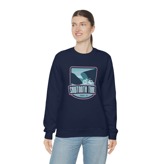 Sawtooth Trail - Truckee, California Unisex Heavy Blend Crewneck Sweatshirt