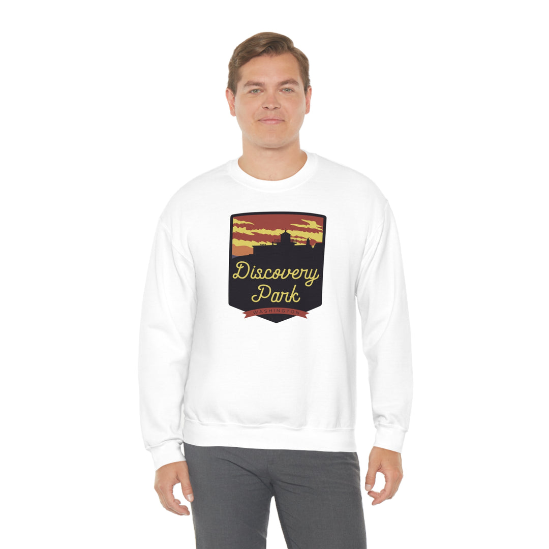 Discovery Park - Washington Unisex Heavy Blend Crewneck Sweatshirt