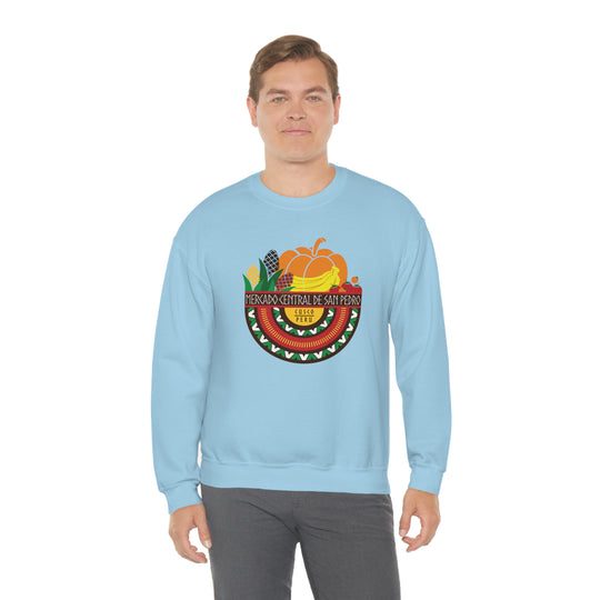 Mercado Central de San Pedro - Cusco, Peru Unisex Heavy Blend Crewneck Sweatshirt