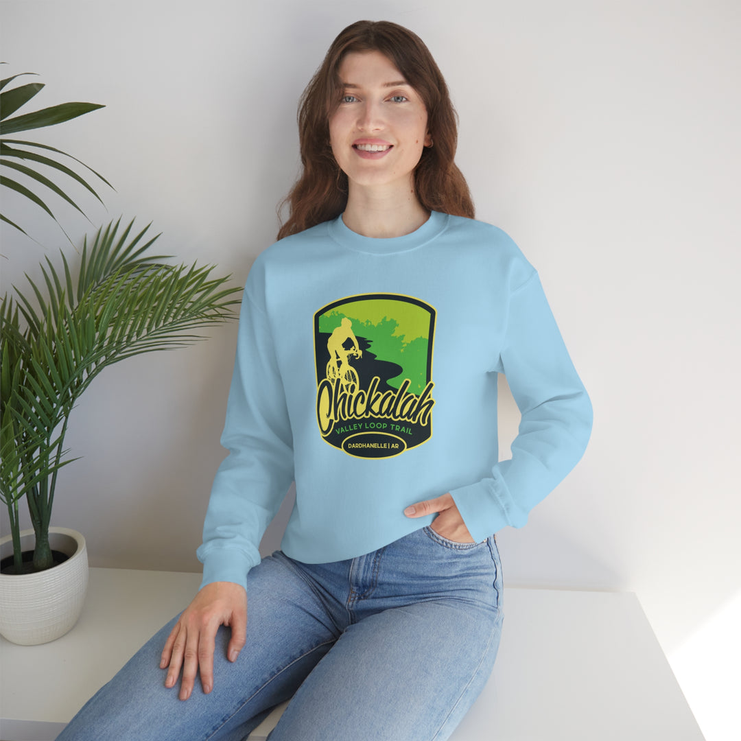 Chickalah Valley Loop Trail - Dardanelle, Arkansas Unisex Heavy Blend Crewneck Sweatshirt