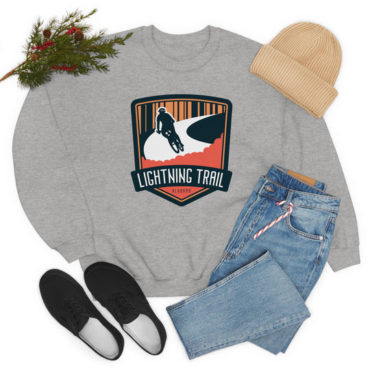 Lightning Trail - Alabama Unisex Heavy Blend Crewneck Sweatshirt