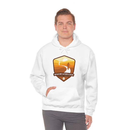 Apache Wash Loop - Cave Creek, Arizona Hooded Sweatshirt