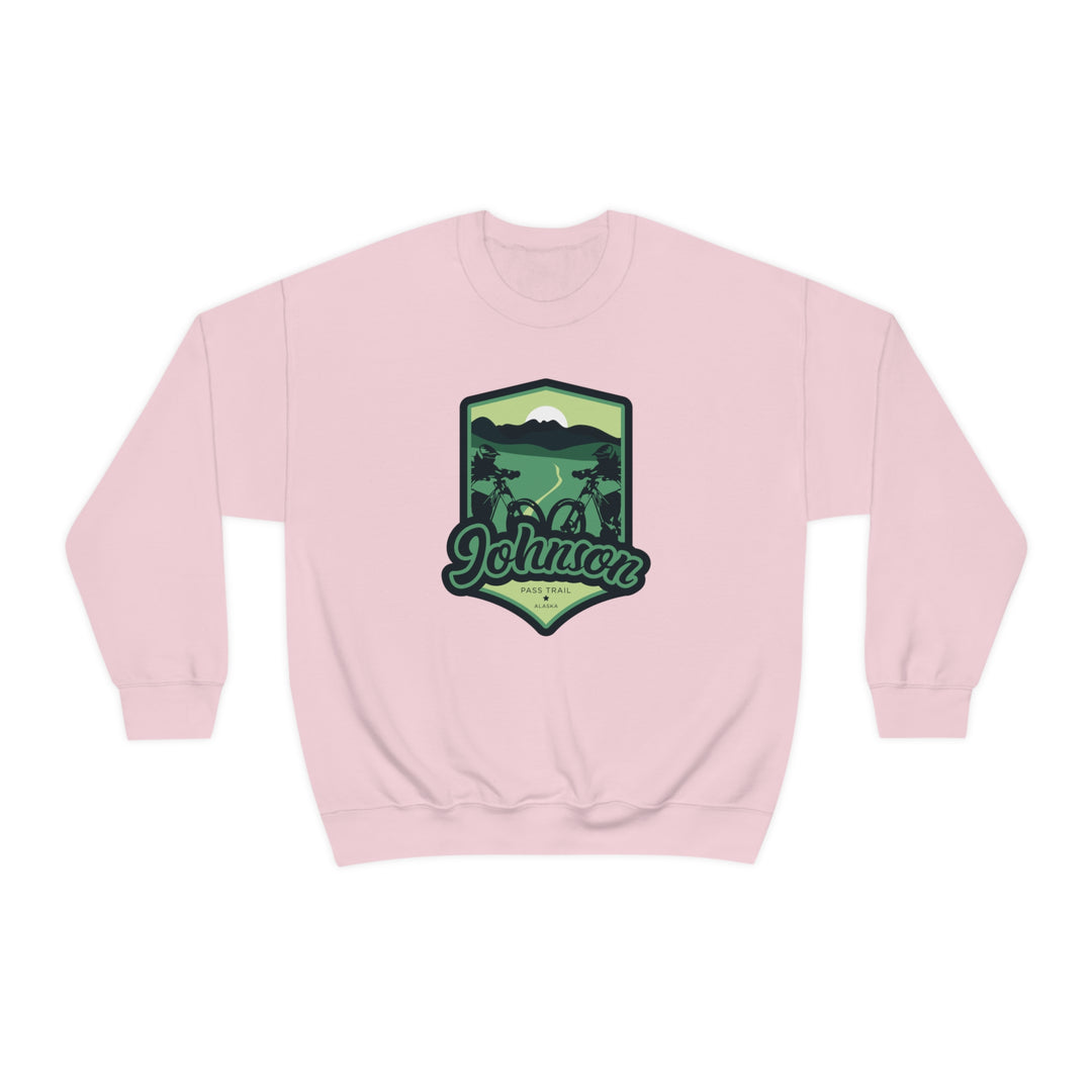 Johnson Pass Trail - Alaska Unisex Heavy Blend Crewneck Sweatshirt