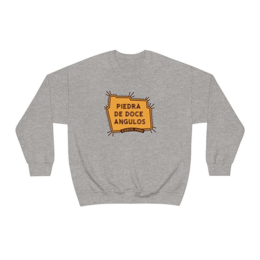 Piedra de doce angulos - Cuzco, Peru Unisex Heavy Blend Crewneck Sweatshirt