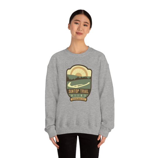 Suntop Trail #1183 - Washington State Unisex Heavy Blend Crewneck Sweatshirt