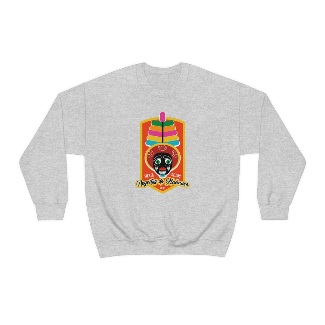 Fiesta de los Negritos de Huanuco - Peru Unisex Heavy Blend Crewneck Sweatshirt