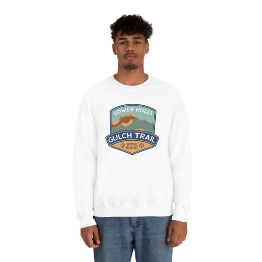 Lower Hulls Gulch Trail - Boise, Idaho Unisex Heavy Blend Crewneck Sweatshirt