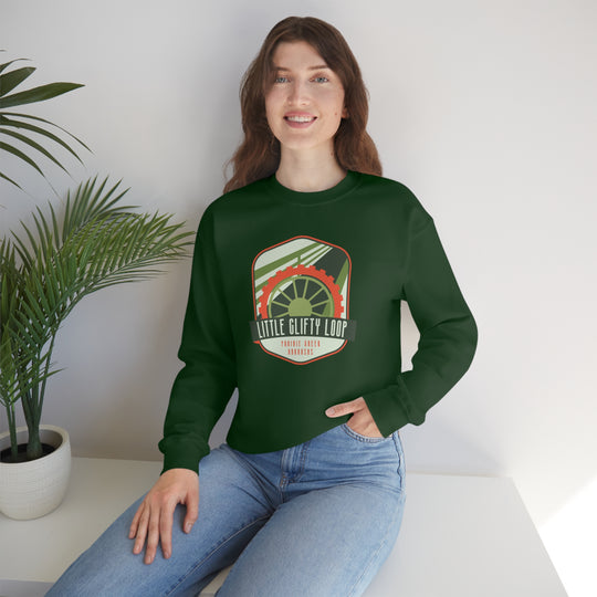 Little Clifty Loop - Prairie Creek, Arkansas Unisex Heavy Blend Crewneck Sweatshirt