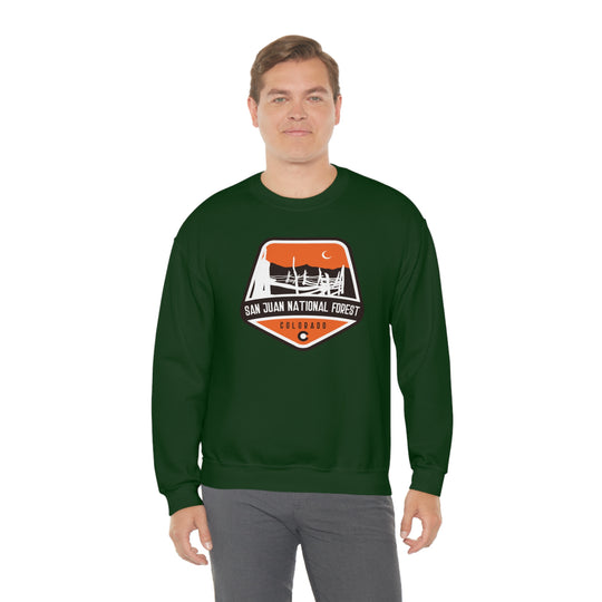 San Juan National Forest - Colorado Unisex Heavy Blend Crewneck Sweatshirt