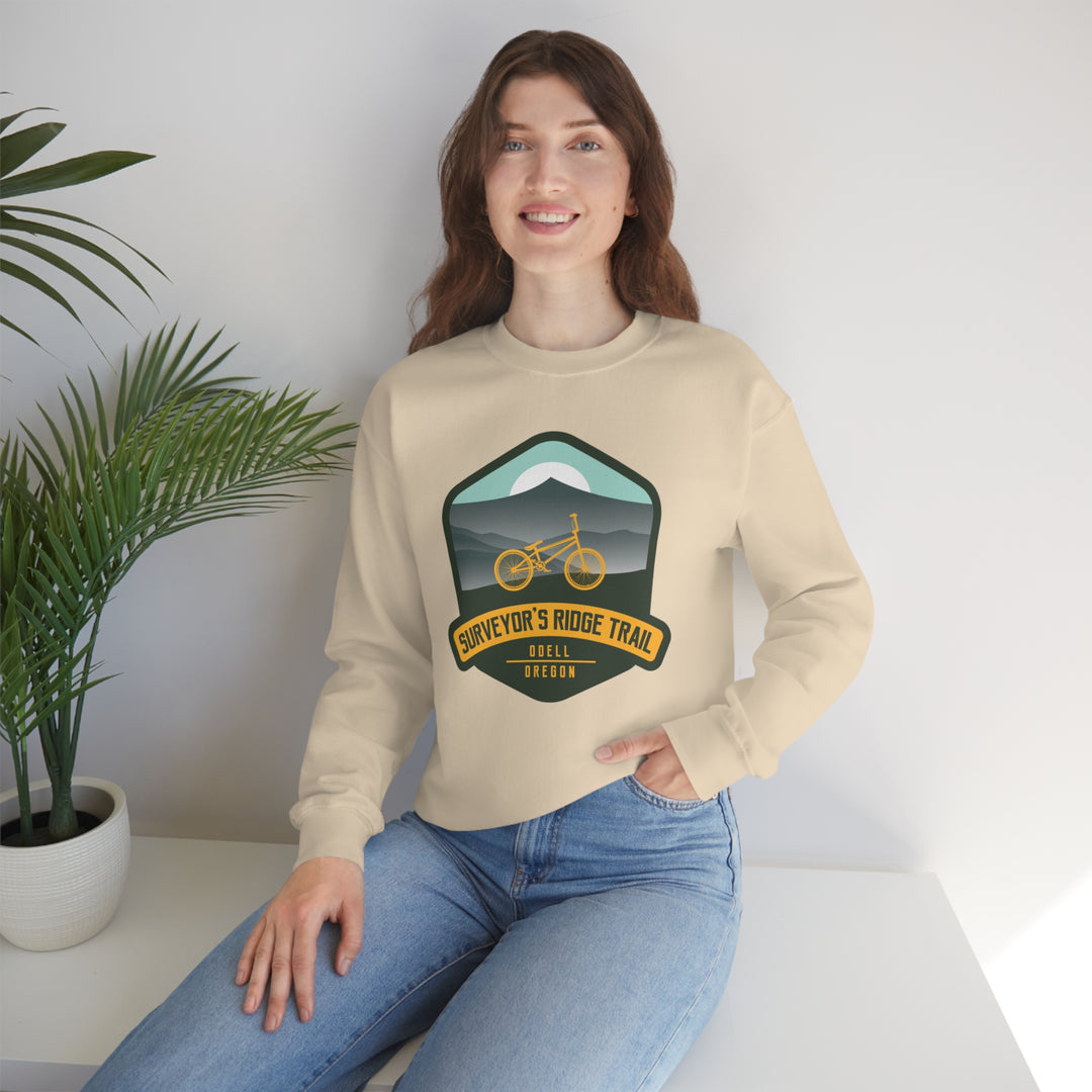 Surveyor's Ridge Trail - Odell, Oregon Unisex Heavy Blend Crewneck Sweatshirt