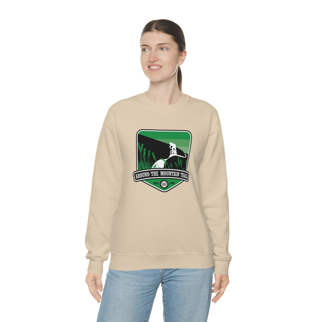 Around the Mountain Trail (98) - Boise, Idaho Unisex Heavy Blend Crewneck Sweatshirt