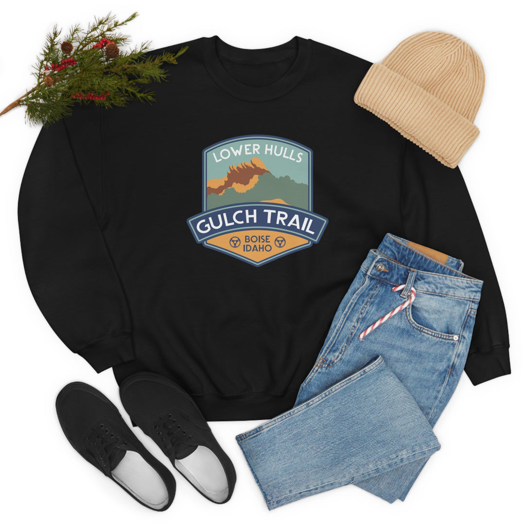 Lower Hulls Gulch Trail - Boise, Idaho Unisex Heavy Blend Crewneck Sweatshirt