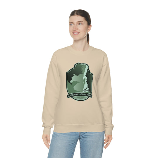 John Nicholas Trail - Monte Sereno, CA Unisex Heavy Blend Crewneck Sweatshirt