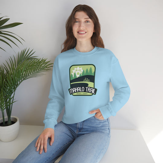 Mahalo Trail - Boise, Idaho Unisex Heavy Blend Crewneck Sweatshirt